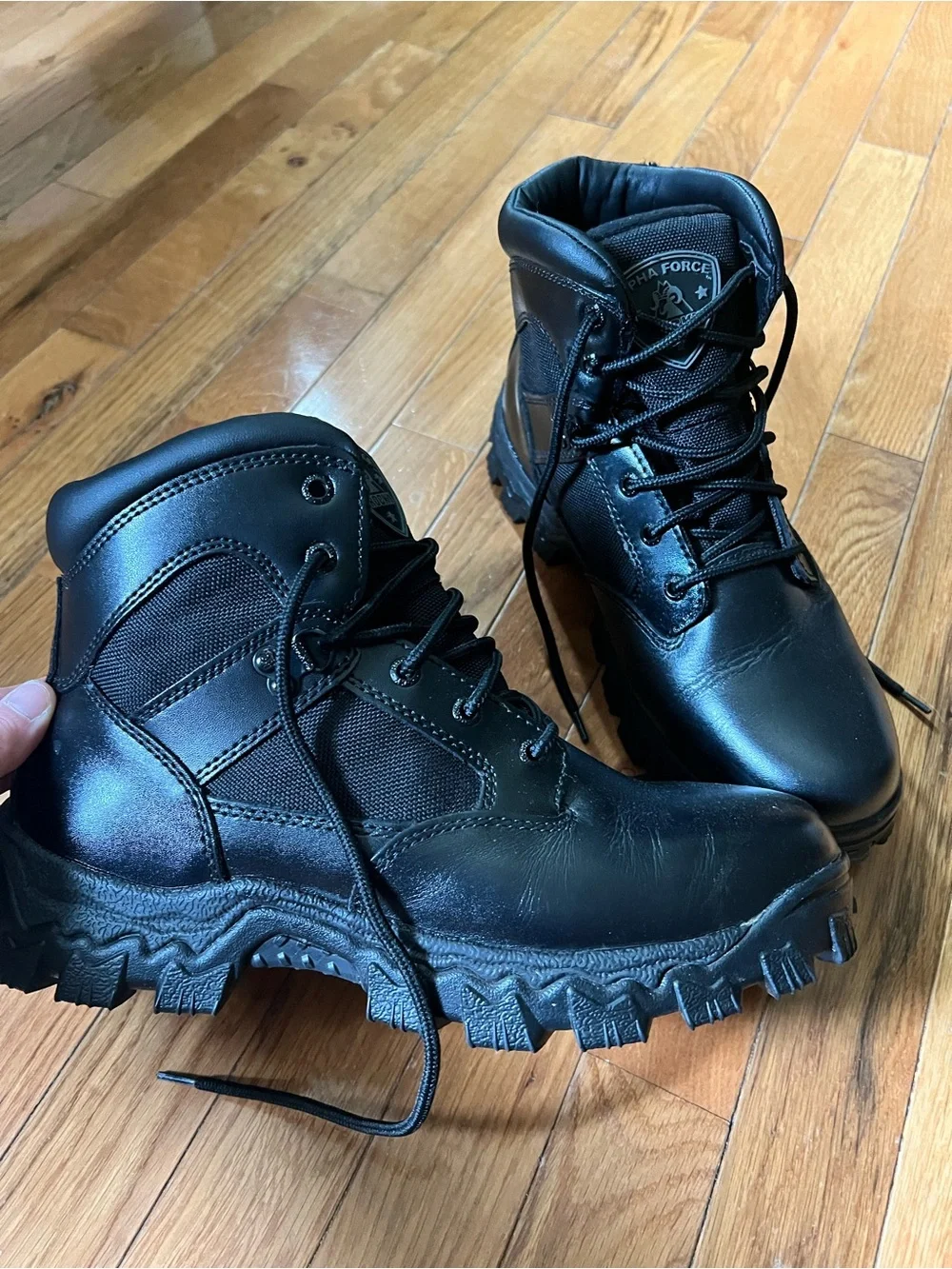 Rocky Alpha Force Men's Black Tactical Boots